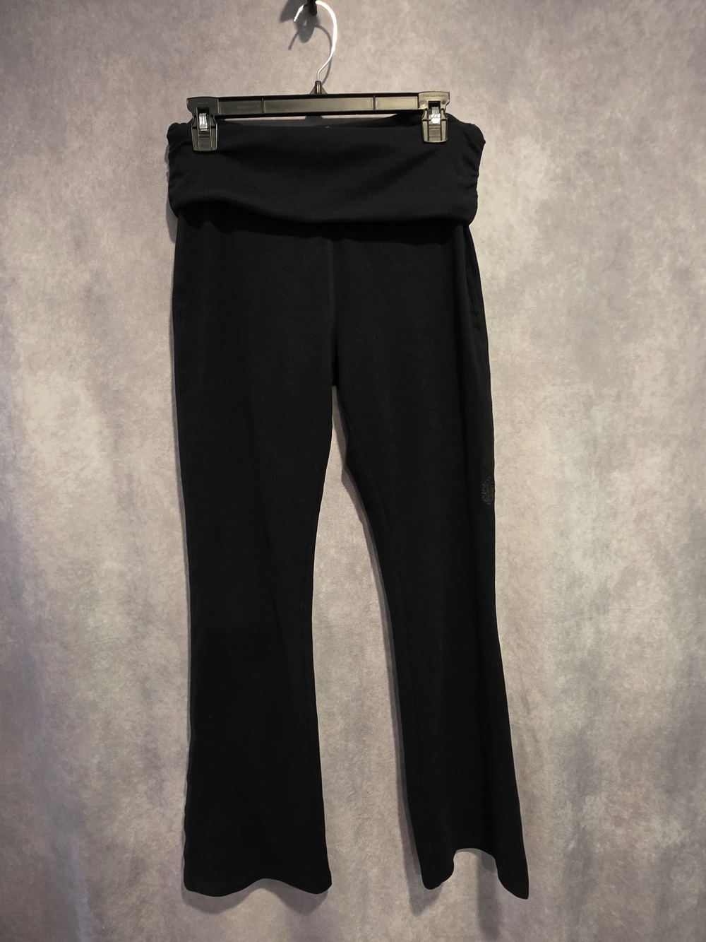Free People Movement Women's Size Medium Fold Over Stretch Flare Pants